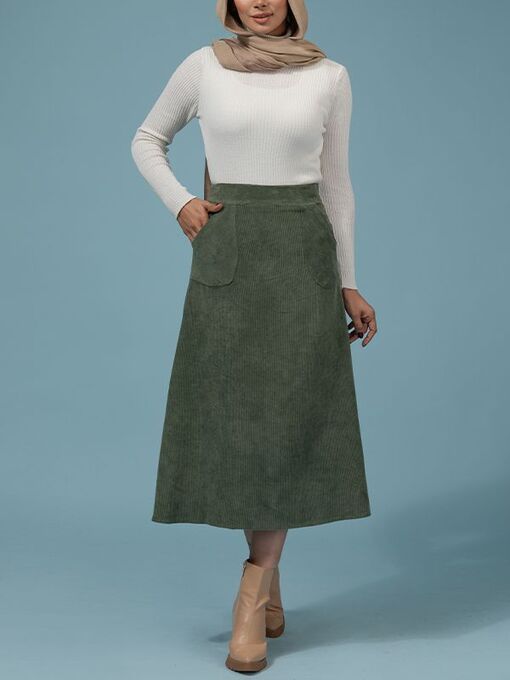 دامن بلند زنانه بُـرنُس