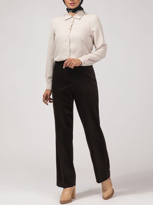 شلوار مخمل زنانه بُـرنُس