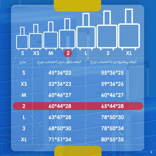 چمدان مردانه / زنانه دلسی
