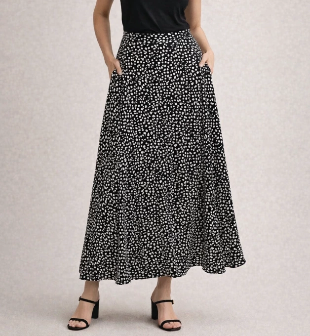 دامن بلند زنانه فلاویا