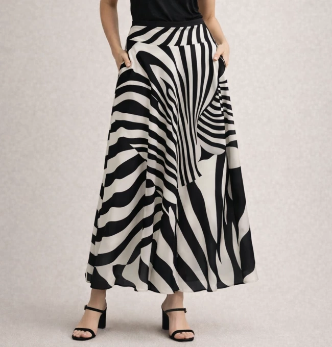 دامن بلند زنانه فلاویا