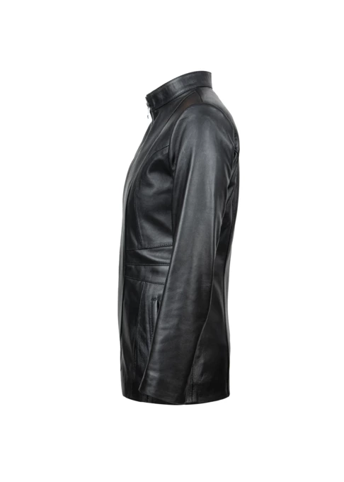 کاپشن چرم زنانه کروکو