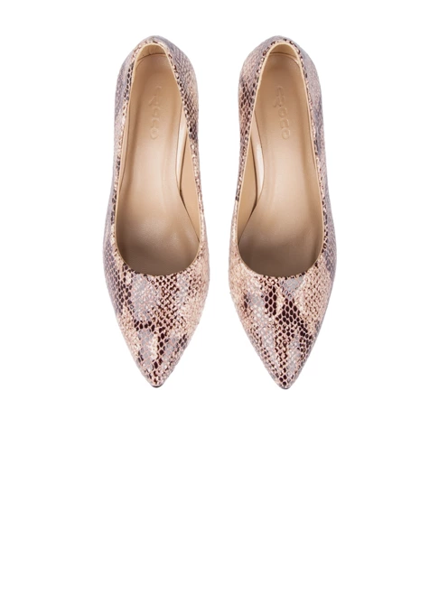 کفش پاشنه بلند زنانه کروکو