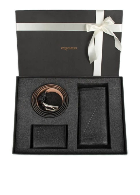 ست چرم مردانه کروکو