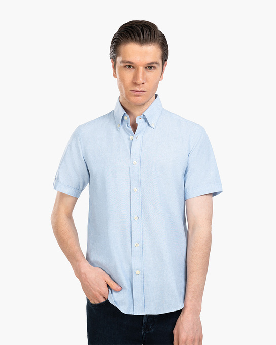 پیراهن آستین کوتاه مردانه ام کی کالکشن