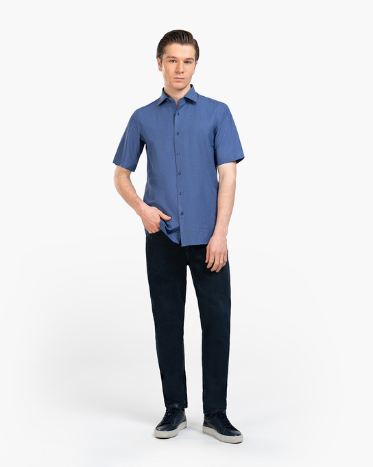 پیراهن آستین کوتاه مردانه ام کی کالکشن