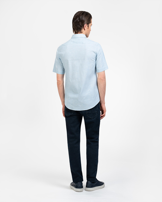 پیراهن آستین کوتاه مردانه ام کی کالکشن