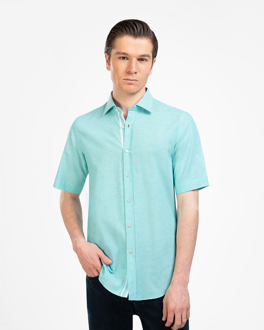 پیراهن آستین کوتاه مردانه ام کی کالکشن