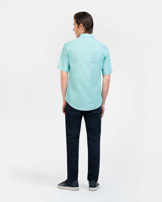 پیراهن آستین کوتاه مردانه ام کی کالکشن