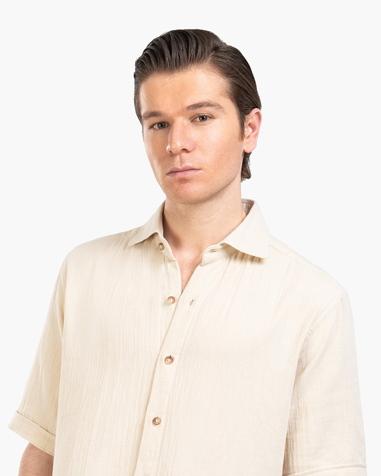 پیراهن آستین کوتاه مردانه ام کی کالکشن