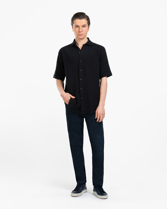 پیراهن آستین کوتاه مردانه ام کی کالکشن