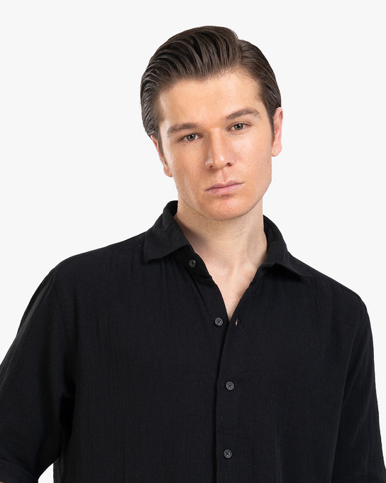 پیراهن آستین کوتاه مردانه ام کی کالکشن