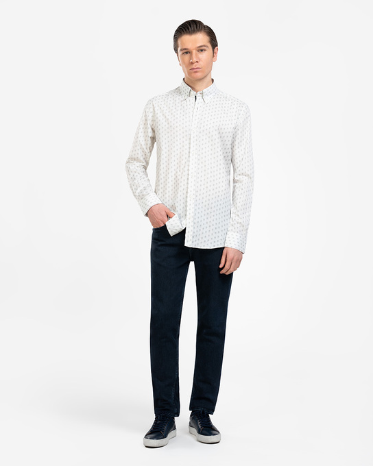 پیراهن آستین بلند مردانه ام کی کالکشن