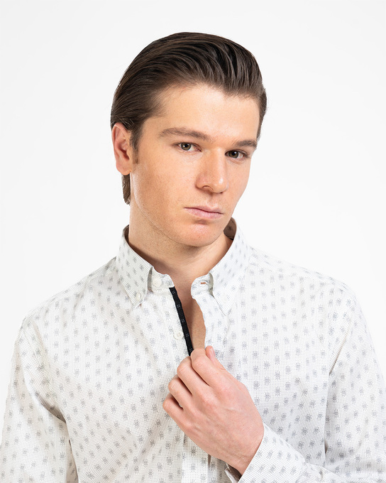 پیراهن آستین بلند مردانه ام کی کالکشن