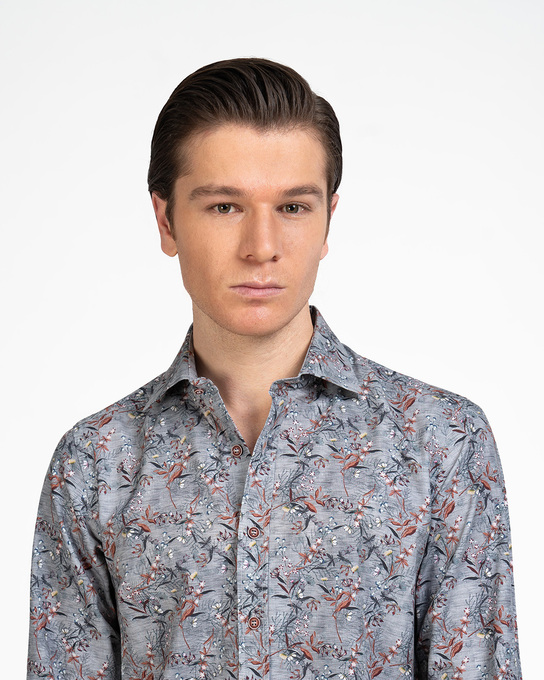 پیراهن آستین بلند مردانه ام کی کالکشن