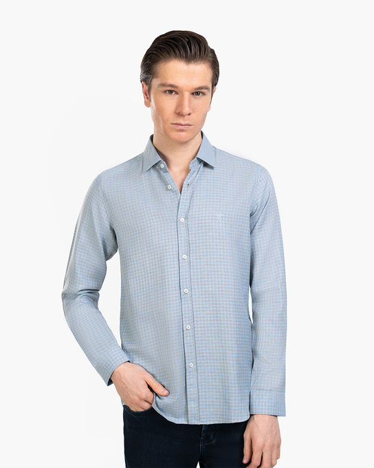 پیراهن آستین بلند مردانه ام کی کالکشن