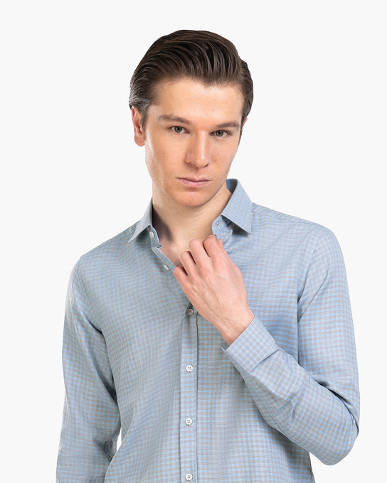 پیراهن آستین بلند مردانه ام کی کالکشن