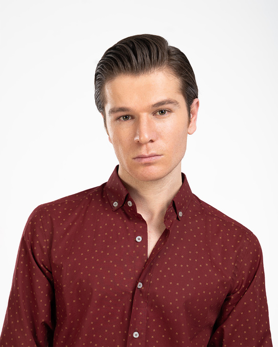 پیراهن آستین بلند مردانه ام کی کالکشن