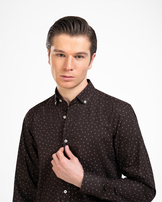 پیراهن آستین بلند مردانه ام کی کالکشن