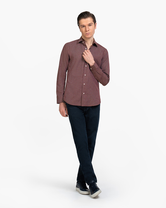 پیراهن آستین بلند مردانه ام کی کالکشن