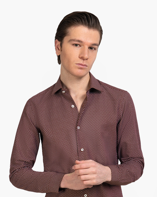 پیراهن آستین بلند مردانه ام کی کالکشن