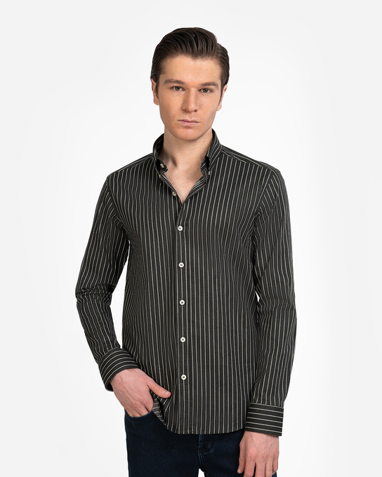 پیراهن آستین بلند مردانه ام کی کالکشن