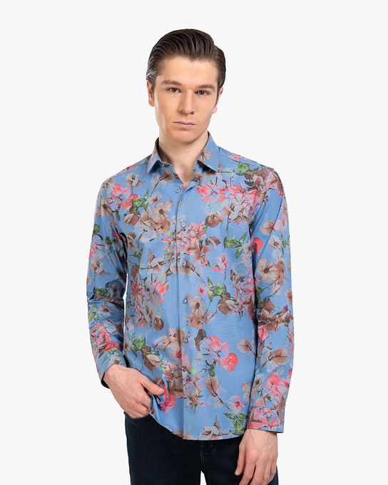 پیراهن آستین بلند مردانه ام کی کالکشن