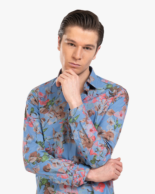 پیراهن آستین بلند مردانه ام کی کالکشن