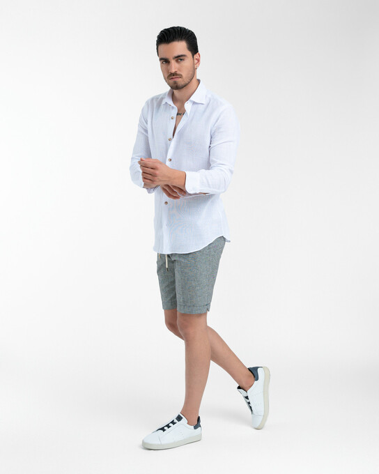 پیراهن آستین بلند مردانه ام کی کالکشن