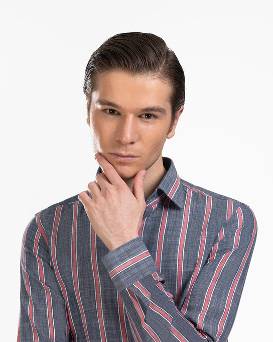 پیراهن آستین بلند مردانه ام کی کالکشن