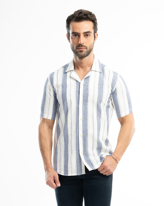 پیراهن آستین کوتاه مردانه ام کی کالکشن