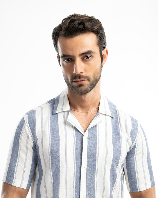 پیراهن آستین کوتاه مردانه ام کی کالکشن