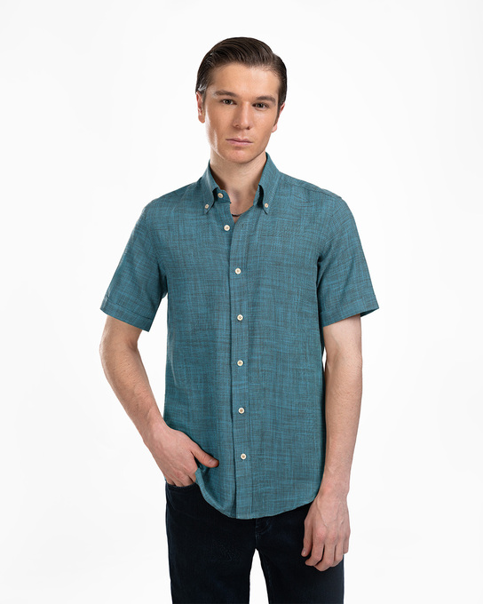 پیراهن آستین کوتاه مردانه ام کی کالکشن