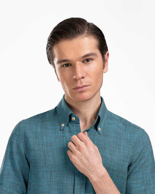 پیراهن آستین کوتاه مردانه ام کی کالکشن