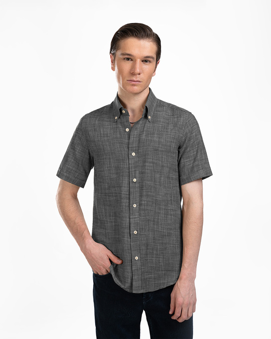 پیراهن آستین کوتاه مردانه ام کی کالکشن