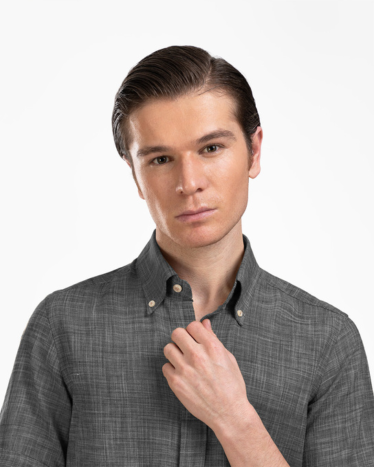 پیراهن آستین کوتاه مردانه ام کی کالکشن