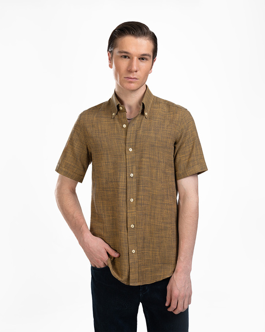 پیراهن آستین کوتاه مردانه ام کی کالکشن