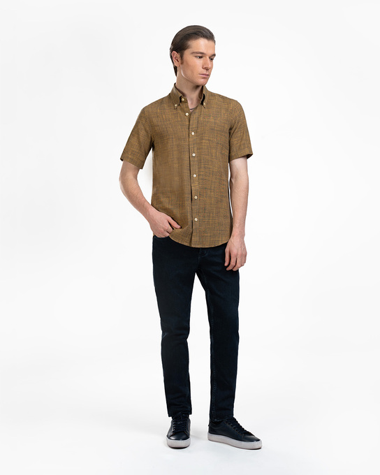 پیراهن آستین کوتاه مردانه ام کی کالکشن