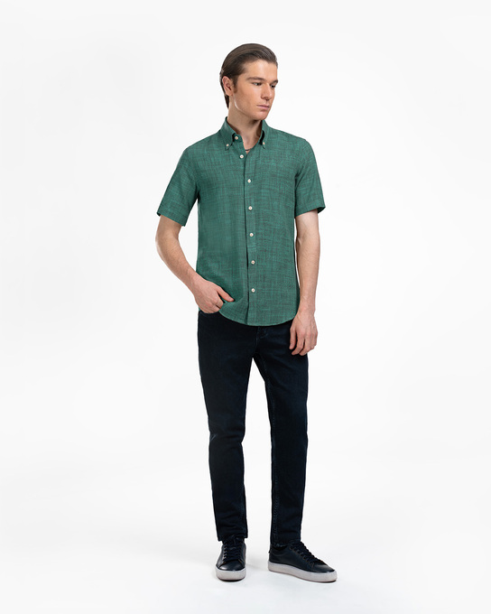 پیراهن آستین کوتاه مردانه ام کی کالکشن