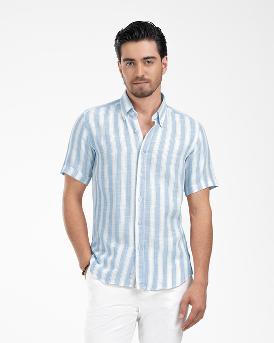 پیراهن آستین کوتاه مردانه ام کی کالکشن