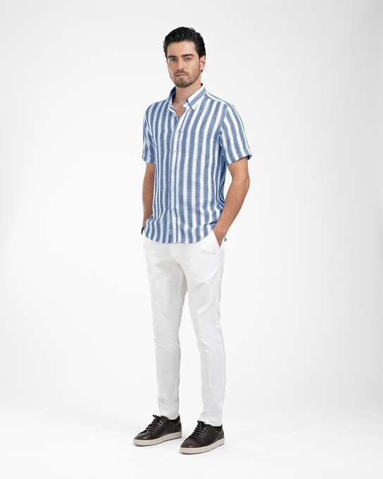 پیراهن آستین کوتاه مردانه ام کی کالکشن