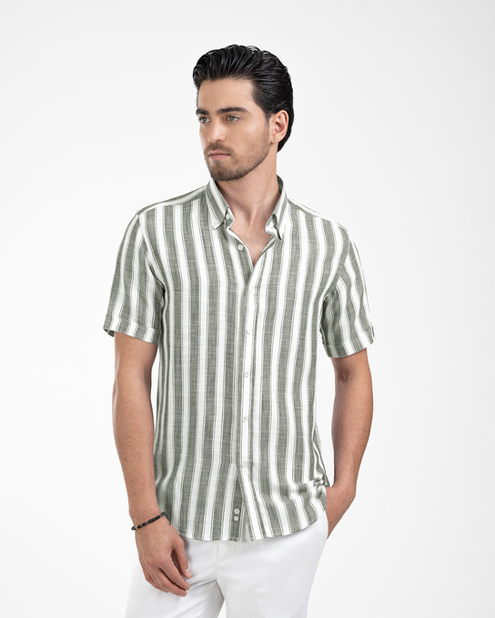 پیراهن آستین کوتاه مردانه ام کی کالکشن