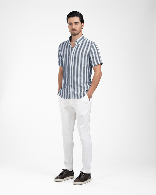 پیراهن آستین کوتاه مردانه ام کی کالکشن