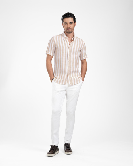 پیراهن آستین کوتاه مردانه ام کی کالکشن