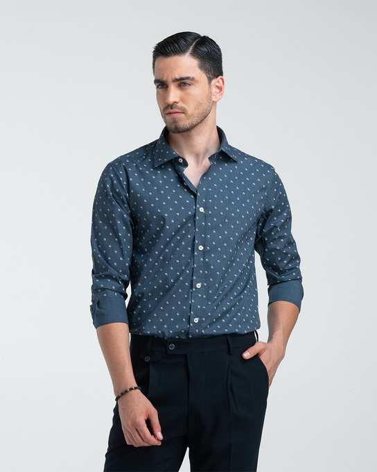 پیراهن آستین بلند مردانه ام کی کالکشن