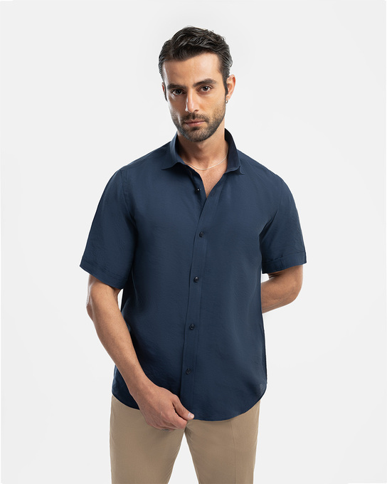 پیراهن آستین کوتاه مردانه ام کی کالکشن