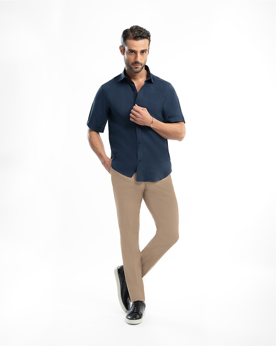 پیراهن آستین کوتاه مردانه ام کی کالکشن