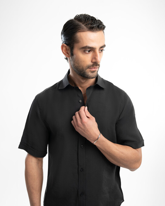 پیراهن آستین کوتاه مردانه ام کی کالکشن