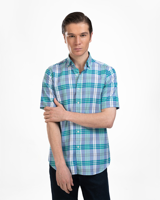 پیراهن آستین کوتاه مردانه ام کی کالکشن