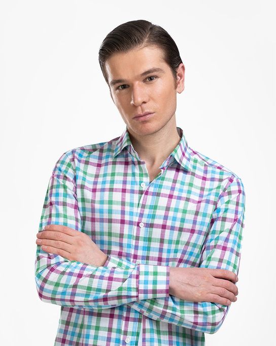 پیراهن آستین بلند مردانه ام کی کالکشن